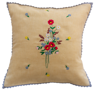 Vintage Flowers Cushion Cover