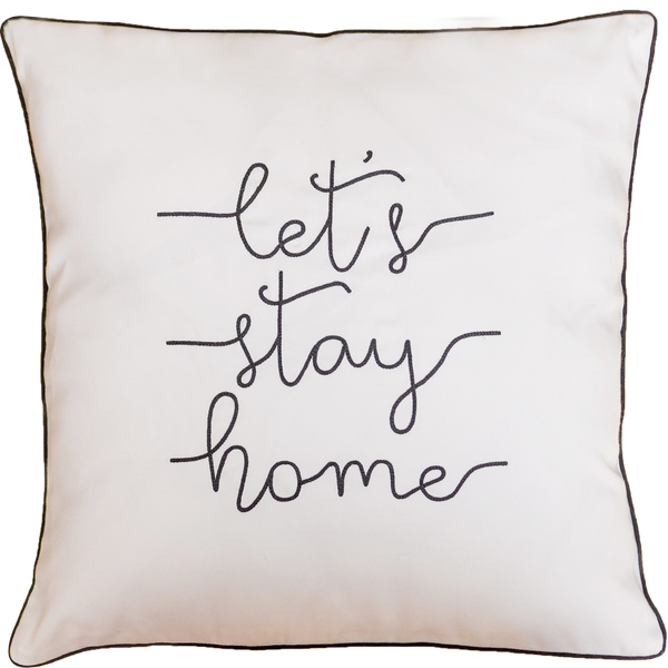 Lets stay home pillow best sale