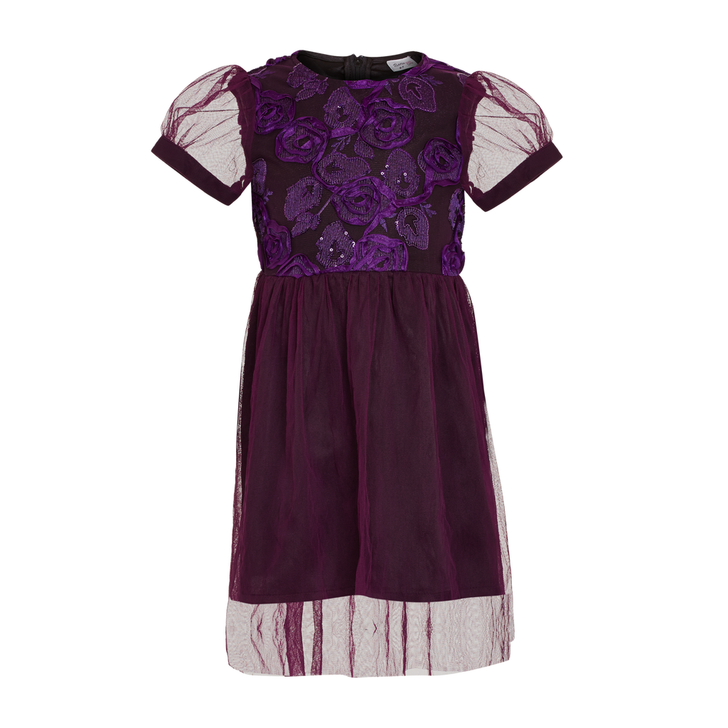 Purple Rose Dress